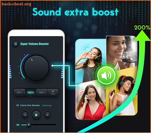 MAX Sound Booster - Extra Volume Booster screenshot