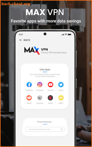 Max Turbo VPN App screenshot