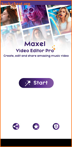 Maxel Video Editor Pro screenshot