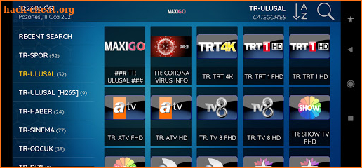 Maxi GO Player screenshot