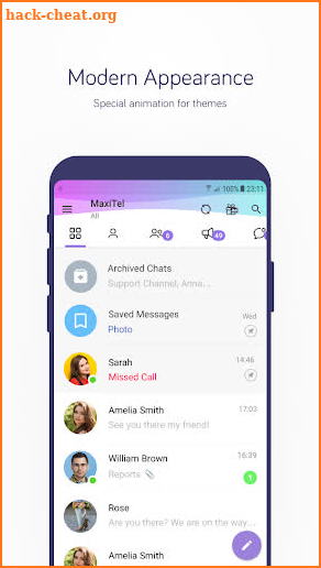 Maxi Messenger screenshot
