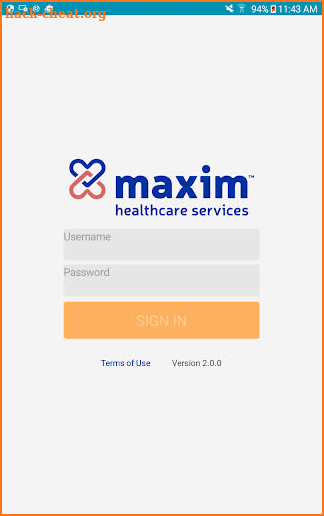 MaximCare Mobile screenshot