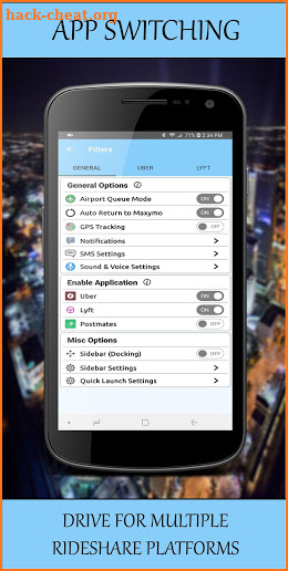 Maxymo: Rideshare Automation App screenshot