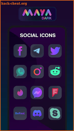 Maya Dark Icon Pack screenshot