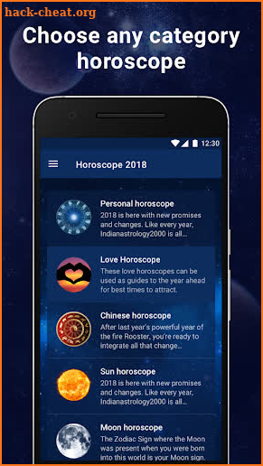 Maya Horoscopes screenshot