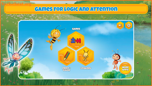 Maya the Bee's gamebox 4 screenshot