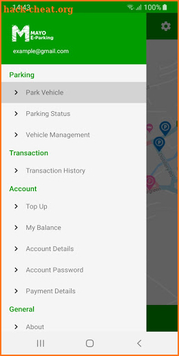 Mayo E-Parking screenshot