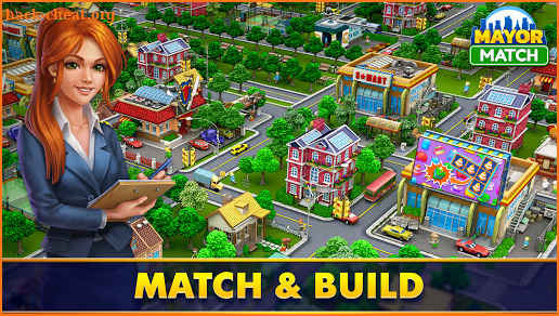 Mayor Match: Town Building Tycoon & Match-3 Puzzle screenshot