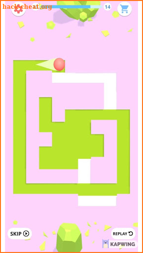 Maze - color fill - color flow - coloring games screenshot