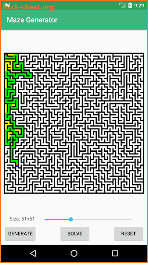 Maze Generator screenshot