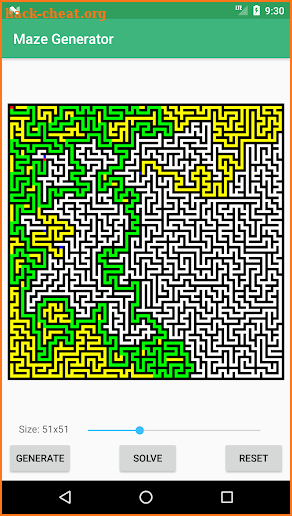 Maze Generator screenshot