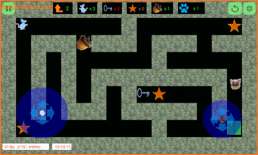 Maze Runner 2D: Old School Labyrinth screenshot