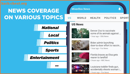 MB News: Breaking US & Local News, World Headlines screenshot