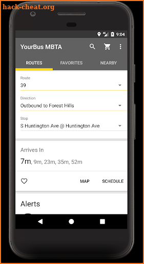 MBTA Boston Bus Tracker - Commuting made easy screenshot