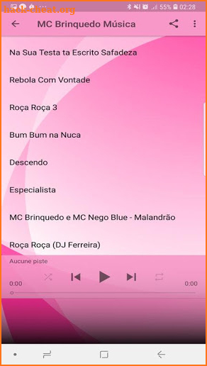 MC Brinquedo Música Sin internet 2019 screenshot
