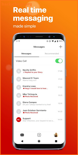 MC Messenger - Stay in touch screenshot
