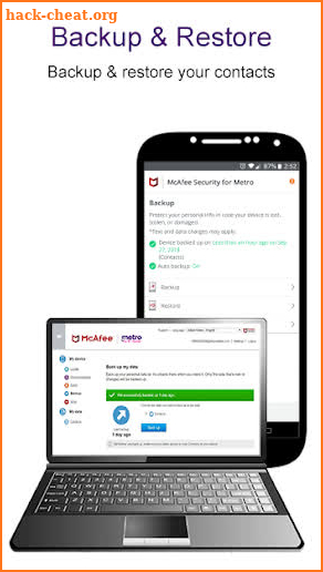 McAfee® Security for Metro® screenshot