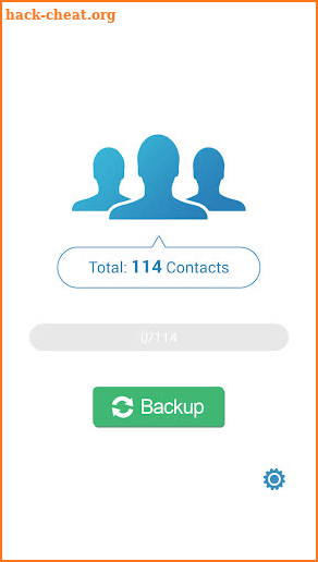 MCBackup - My Contacts Backup screenshot