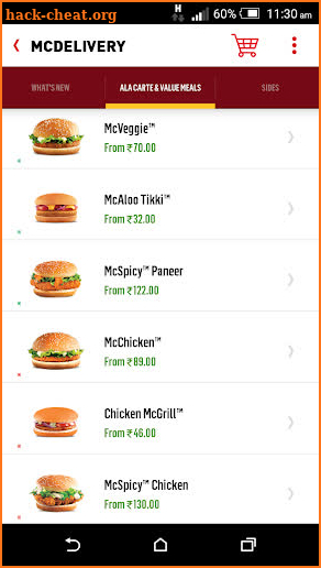 McDelivery India – North&East screenshot