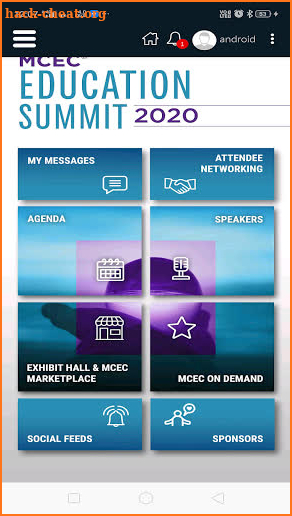 MCEC EdSummit screenshot