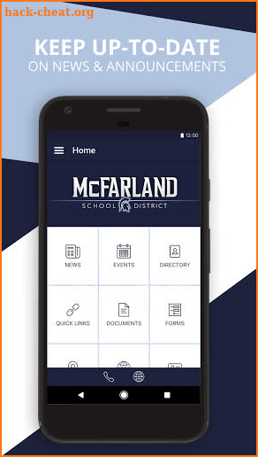 McFarland School District screenshot