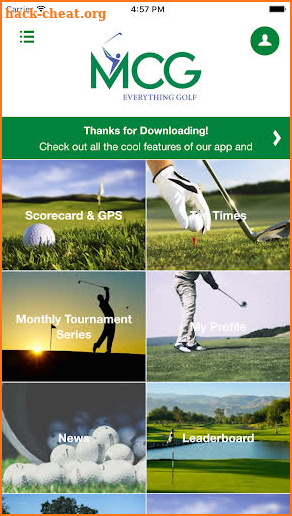 MCG Golf screenshot
