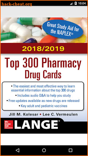 McGraw-Hill's 2018/19 Top 300 Pharmacy Drug Cards screenshot