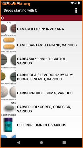 McGraw-Hill's 2020/21 Top 300 Pharmacy Drug Cards screenshot