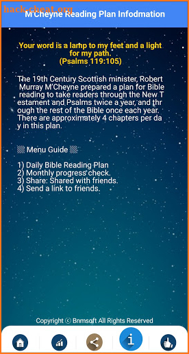 M'Cheyne Bible Reading Plan Pro screenshot
