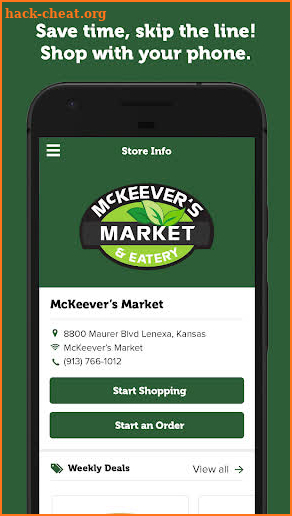 McKeever's Mobile Checkout screenshot