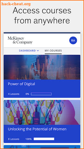 McKinsey Academy screenshot