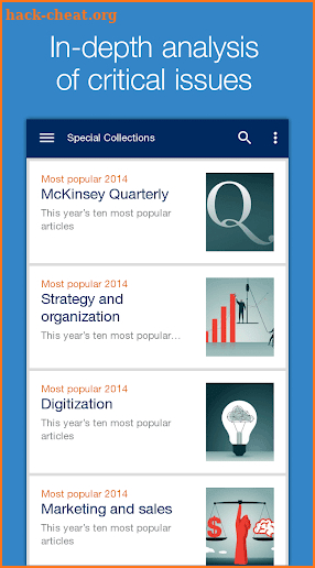 McKinsey Insights screenshot
