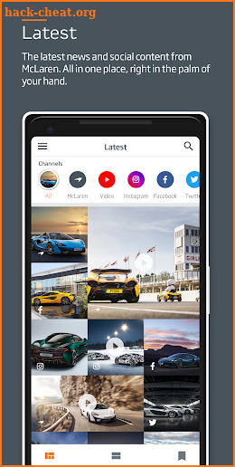 McLaren Automotive screenshot