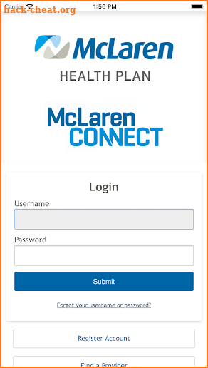 McLaren CONNECT screenshot
