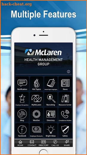 McLaren Health Management Group screenshot