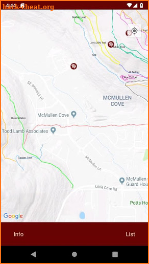 McMullen Cove Trails screenshot