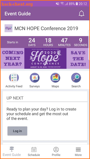 MCN HOPE Conference 2019 screenshot