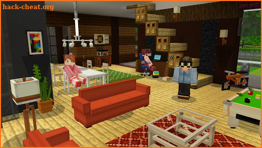 🪑 MCPE Furniture Plus Mod screenshot