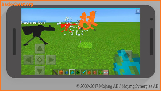 MCPE Gun Mod - Machine Gun Turret screenshot