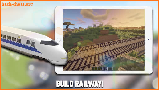MCPE Trains Mod screenshot