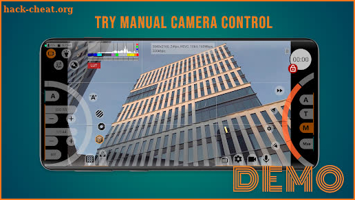 mcpro24fps demo - video camera screenshot