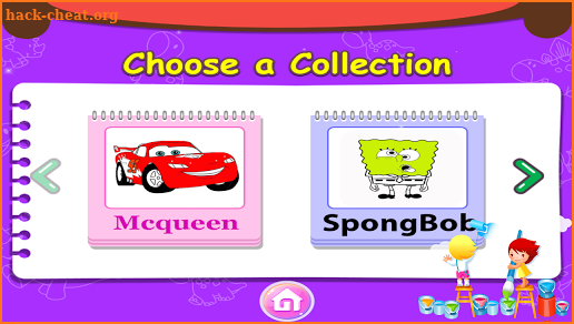 Mcqueen And SpongBob Coloring book screenshot