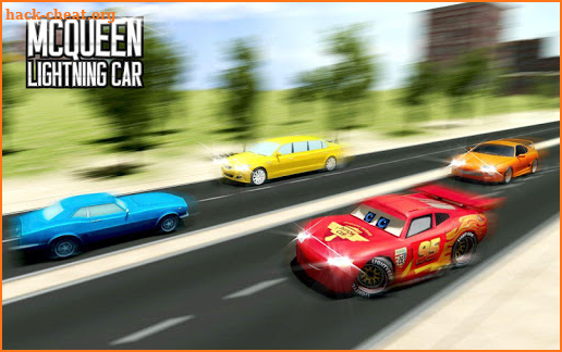 McQueen lightning car Race screenshot