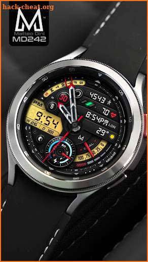 MD242: Hybrid watch face screenshot