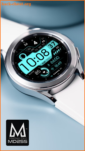 MD255 - Digital watch face screenshot