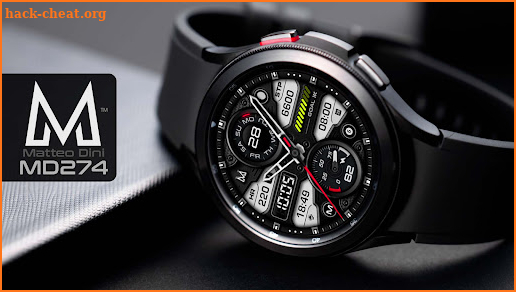 MD274 - Premium Hybrid Watch Face Matteo Dini MD screenshot