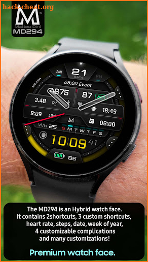 MD294: Hybrid watch face screenshot