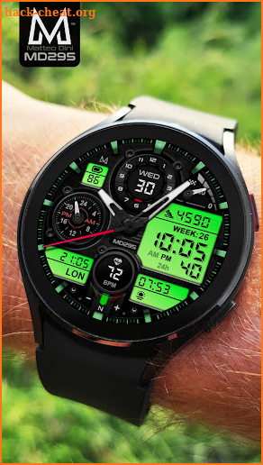 MD295: Hybrid watch face screenshot
