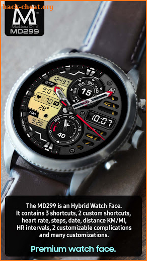 MD299: Hybrid watch face screenshot