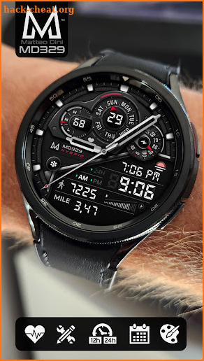 MD329 Hybrid Watch Face screenshot